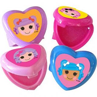 Lalaloopsy 4 Pack Flavored Lip Gloss Ring Set   Toys & Games   Pretend
