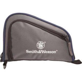 Smith & Wesson Protector Auto Fit Compact Handgun Case, Silver, Embroidered