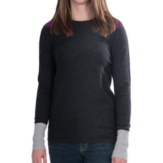 Lilla P Color Block Sweater (For Women) 6810N