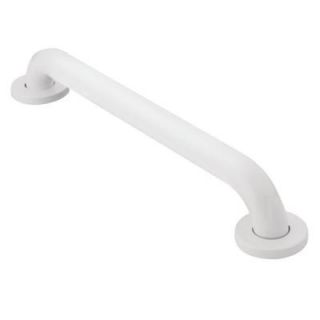 MOEN Home Care 48 in. x 1 1/4 in. Concealed Screw Grab Bar in White R8748W