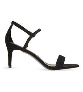 SANDRO   Amel leather heeled sandals