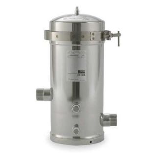 AQUA PURE SS4 EPE 316L Filter Housing, Stainless Steel, 32 GPM