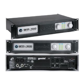 Gemini GPA 1000 Professional Power Amplifier  ™ Shopping