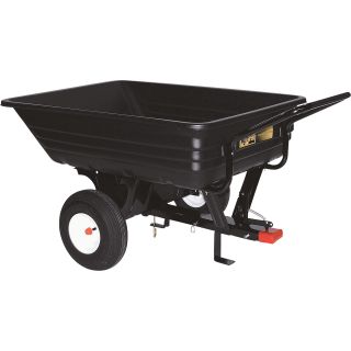 Agri-Fab Poly Push Tow Convertible Cart — 350lb. Capacity, Model# 45-0345  Yard Carts