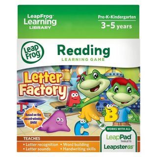 LeapFrog Learning Game Letter Factory (for LeapPad Tablets and