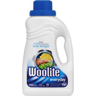 Woolite Gentle Cycle Liquid Laundry Detergent for HE and Regular Machines, Sparkling Falls Scent, 50 Ounce