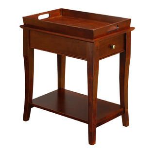Oxford Creek  End Table with Tray Top