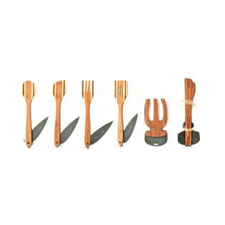 EarthChef 6pc Bamboo Utensil Set   Home   Kitchen   Food Prep
