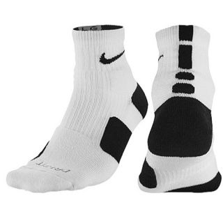 Nike Elite High Quarter Socks   Mens   Basketball   Accessories   White/Black
