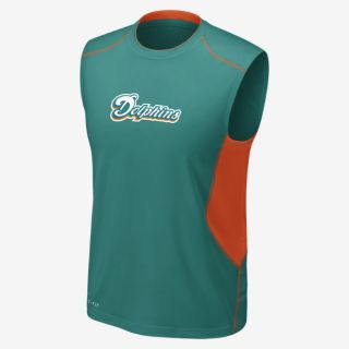 Nike Pro Combat Hypercool 2.0 Fitted Sleeveless (NFL Dolphins) Mens