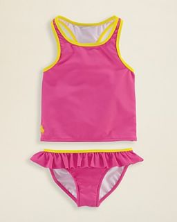 Ralph Lauren Childrenswear Toddler Girls' Tankini 2 piece Swimsuit   Sizes 2 6X