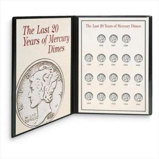 American Coin Treasures 3572 Last Twenty Years of Mercury Dimes