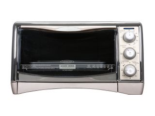 Waring Pro WTO450 Black and Stainless Steel Professional Toaster Oven