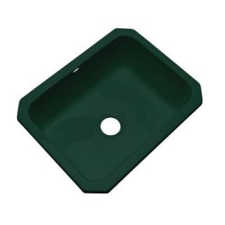 Thermocast Inverness Undermount Acrylic 25 in. Single Bowl Kitchen Sink in Timberline 22043 UM
