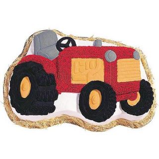 Wilton Novelty 13.5"x9.5" Shaped Cake Pan, Tractor 2105 2063