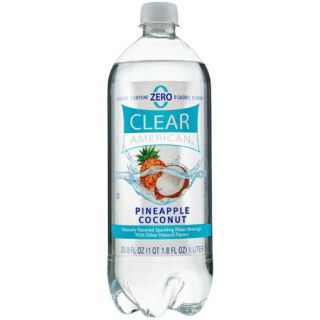 Clear American Pineapple Coconut Sparkling Water, 33.8 fl oz