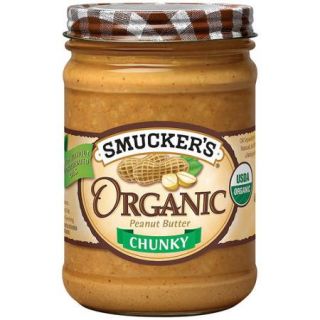 Smucker's Organic Chunky Peanut Butter, 16 oz