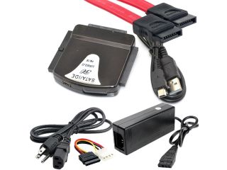 iKKEGOL USB to SATA IDE 1.8" 2.5" 3.5" External HDD Drive Converter Adapter Cable Power