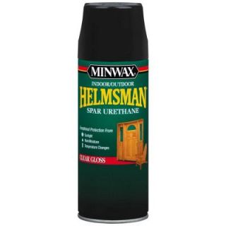 Minwax 11.5 oz. High Gloss Helmsman Indoor/Outdoor Spar Urethane Aerosol Spray 33250