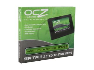 OCZ Agility Series 2.5" 120GB SATA II MLC Internal Solid State Drive (SSD) OCZSSD2 1AGT120G