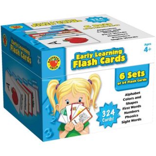 Brighter Child Early Learning Flash Card Box
