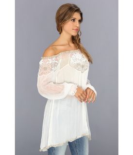 free people embellished off the shoulder top