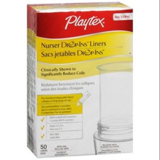 Playtex Drop Ins Disposable Liners 4 Ounce 50 Each (Pack of 2)