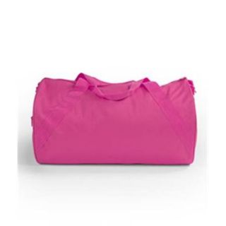UltraClub 8805 Barrel Duffel Bag   Hot Pink