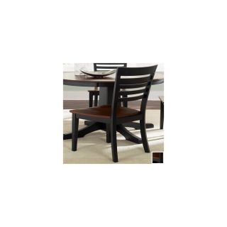 Liberty Furniture Cafe Rubbed Black Side Chair