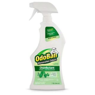 OdoBan 32 oz. Ready to Use Eucalyptus Disinfectant Fabric and Air Freshener 910061 Q