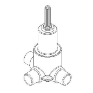 Pfister 2 Port 3 Way Diverter Valve 015 4WDX