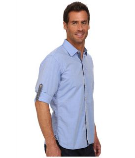 Robert Graham Coconut Grove Tailored Fit Long Sleeve Woven Sport Shirt