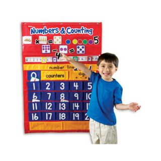Learning Resources Numbers and Counting Pocket Chart