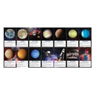 Club Pack of 24 Space Blast Fact Card Packs Party Favors