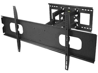 SIIG CE MT1A12 S1 47" 90" Full Motion TV Wall Mount LED & LCD HDTV,up to VESA 800x400 max load 200 lbs,Compatible with Samsung, Vizio, Sony, Panasonic, LG, and Toshiba TV