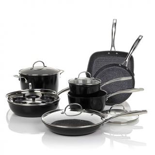 Curtis Stone DuraPan 13 piece Forged Nonstick Cookware Set with Recipes   7774862