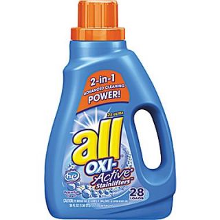 all HE 2x Ultra Oxi Active Stainlifters™ Laundry Detergent, Waterfall Clean, 50 oz.
