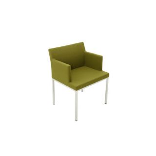 Soho Metal Base Wool Arm Chair by B&T Design