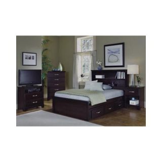 Bundle 30 Carolina Furniture Works, Inc. Signature Storage Panel Customizable Bedroom Set (5 Pieces)