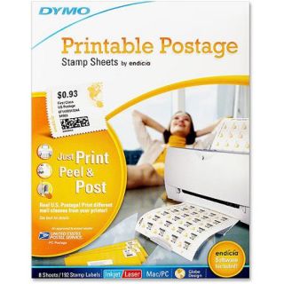 Dymo Printable Postage Stamp Sheets