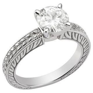 50 CT. T.W. Round Forever Brilliant Moissanite Engagement Prong Set