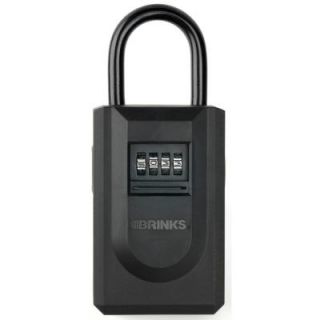 Brinks Home Security Portable Key Safe with Shackle 675 80001