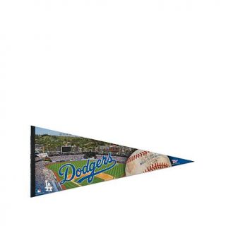 WinCraft MLB 17" x 40" Premium Pennant   La Dodgers   7795491