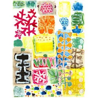 GreenBox Art Botanica by Donna Ingemanson Painting Print on Wrapped Canvas