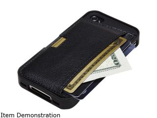 CM4 Q Card Wallet Case for iPhone 4S/4   Black Onyx