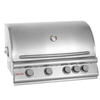 Blaze Grills 32'' 4 Burner Built In Gas Grill with Rear Infrared Burner