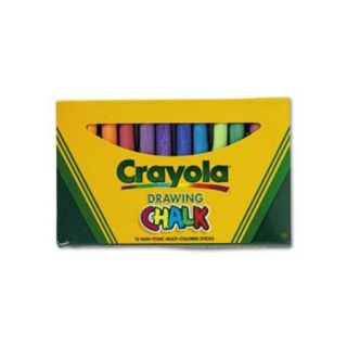 Crayola Drawing Chalk 12/Pkg