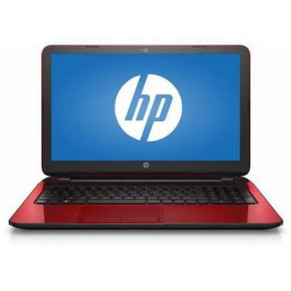 Refurbished HP Flyer Red 15.6" 15 f272wm Laptop Intel Pentium N3540 4GB Memory 500GB Drive