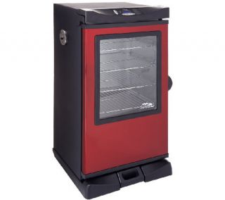 Masterbuilt 30 4 Rack Electric Smoker w/Cover, Recipes & Accessories —