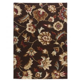 Well Woven Avenue Marcy Floral Brown Area Rug